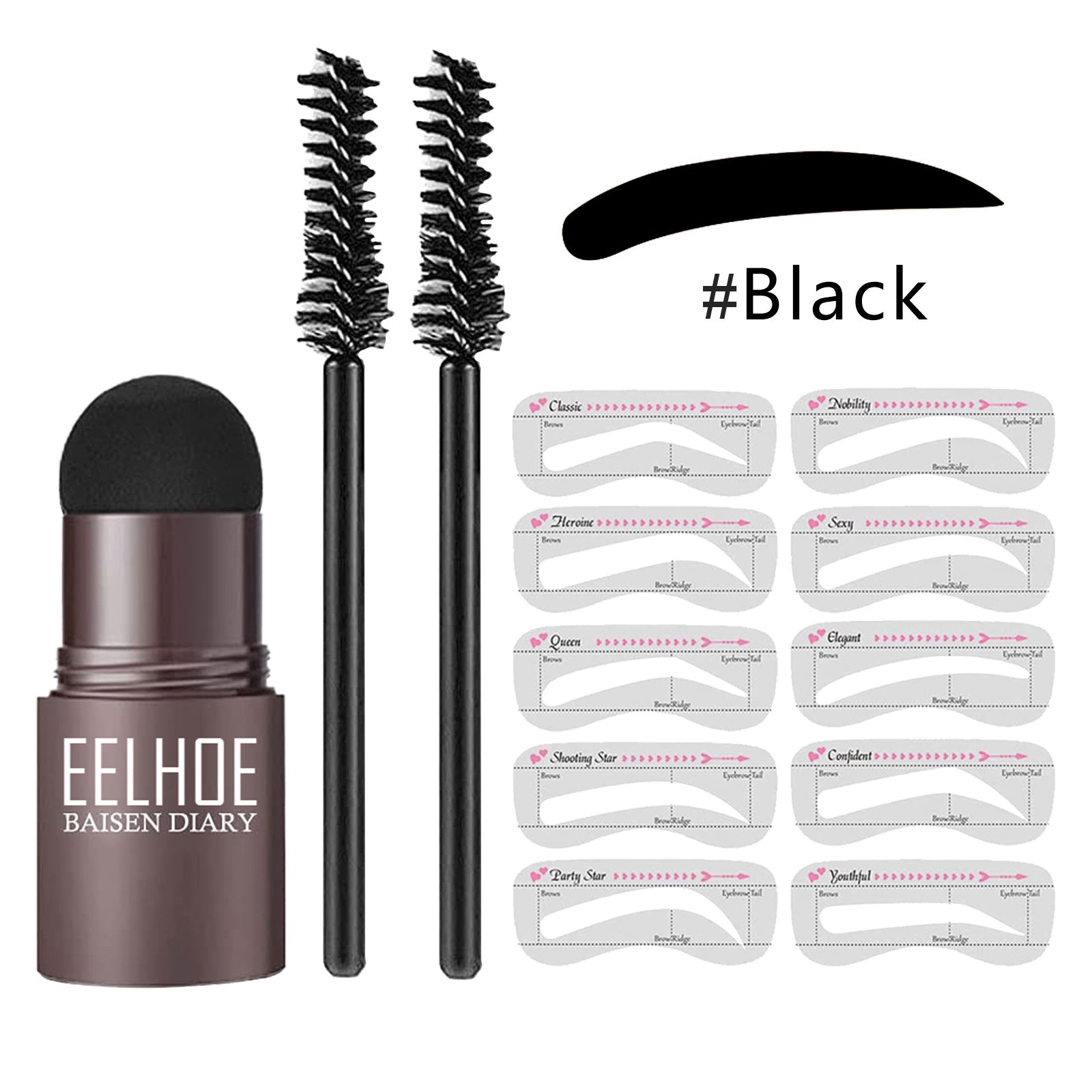 Eyebrow Mold Set Makeup Powder Eyebrow Mold Set Makeup Powder